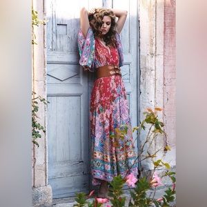 Spell Lotus kimono Gown EUC